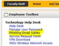 placeholder Phishing email