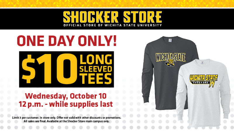 Long Sleeve Tees on sale in Shocker Store 101018