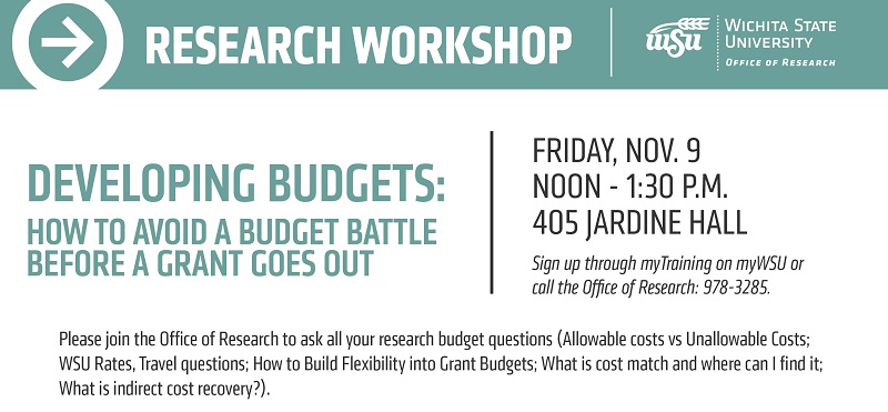 Research Workshop Nov. 9, 2018