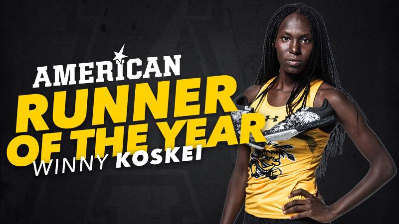 Winny Koskei Runner of the Year in American
