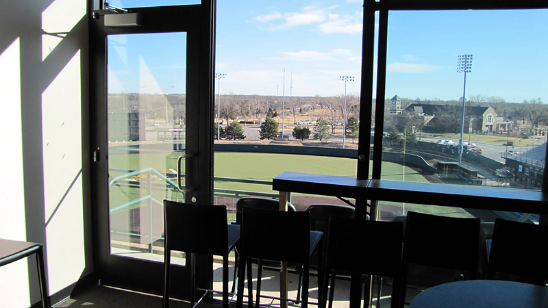 Eck Stadium skyboxes