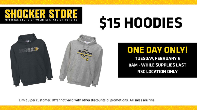 Hoodie Sale Feb. 5, 2019