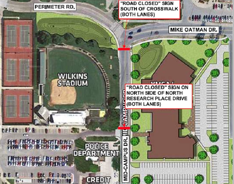 Road Closure Jan. 17-18, 2019