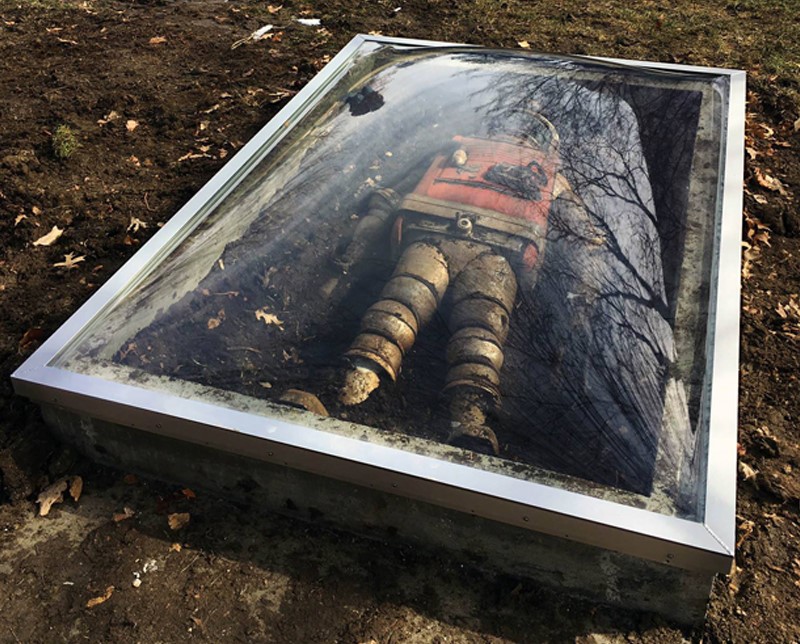 Randy Regier sculpture "The Celestial Mechanic"