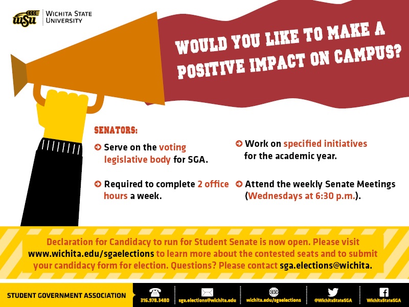 SGA invitation to run for office