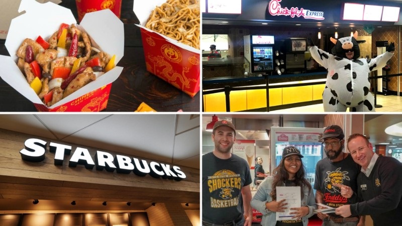 Food Court hours during spring break 2019