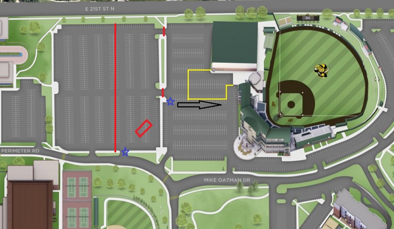 Parking for March 29, 2019
