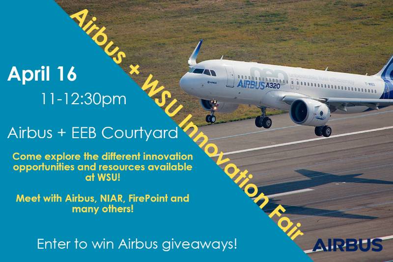 Airbus + WSU Innovation Fair April 16, 2019