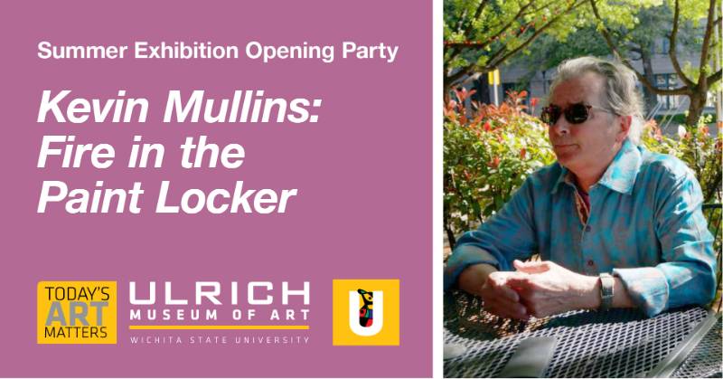 Kevin Mullins exhibition at Ulrich Museum