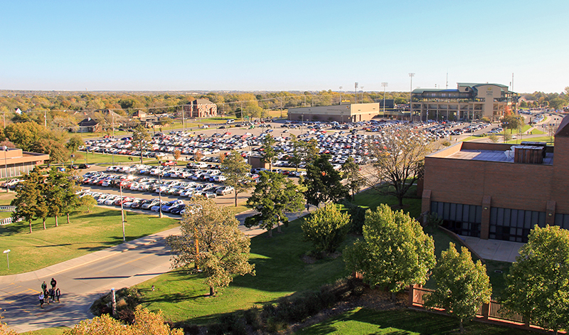 Parking lot closures