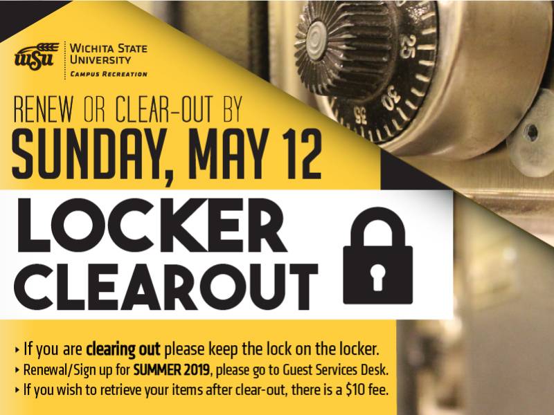 Heskett Center Locker clear out