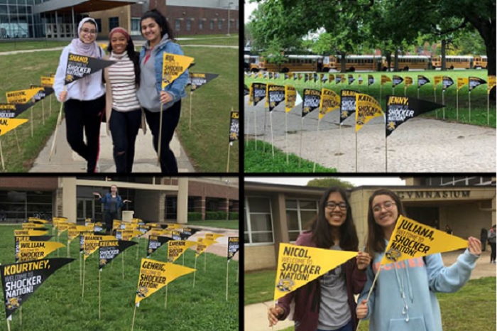 Pennants for high school students