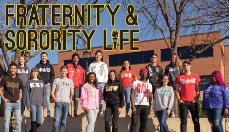 Frat and sorority students