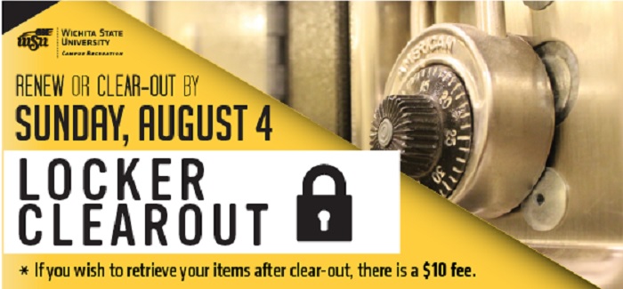 Locker Clearout for summer 2019