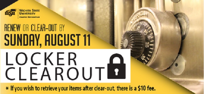 Locker clearout Aug. 11, 2019