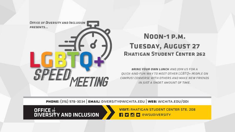 LGBTQ meeting Aug. 27, 2019