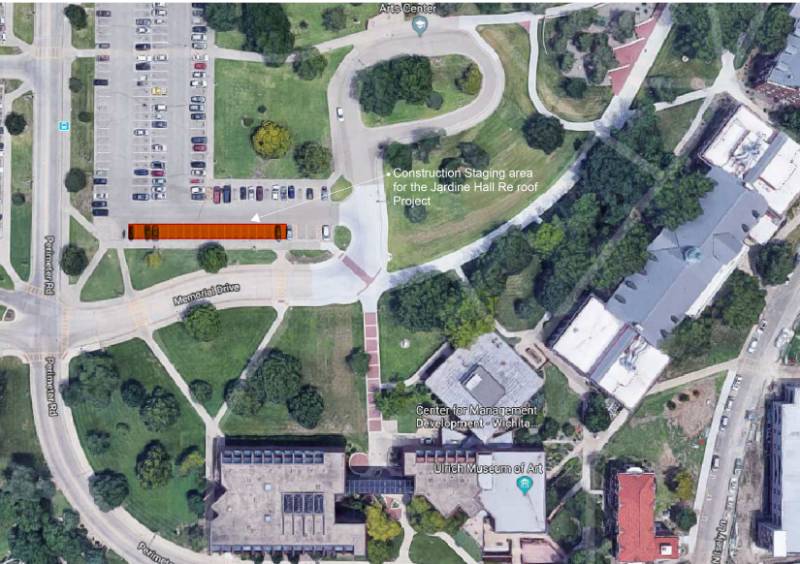 parking lot closure