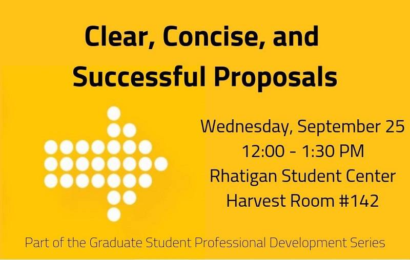Clear, Concise Proposals Sept. 25, 2019