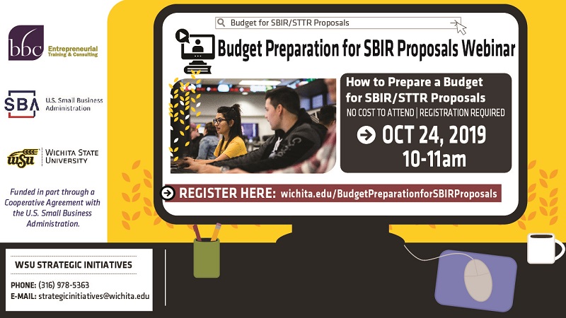 SBIR proposals webinar Oct. 2019