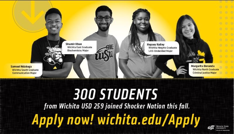 Encourage high school seniors to apply