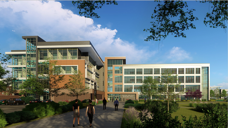 Woolsey Hall rendering