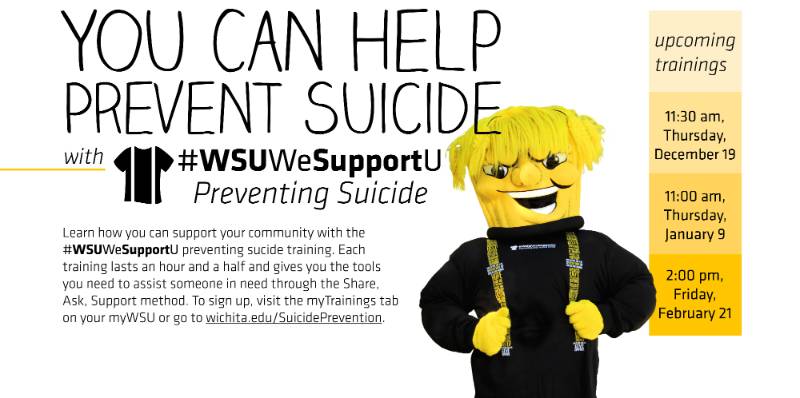 Preventing Suicide Training Dec.-Feb. 2019-20