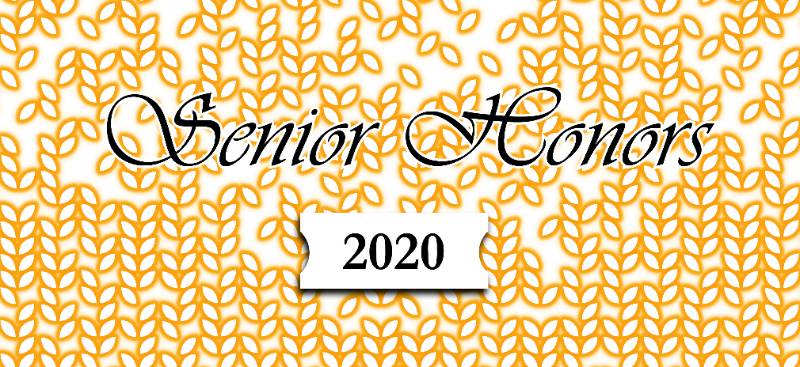 Senior Honor award applications for 2020