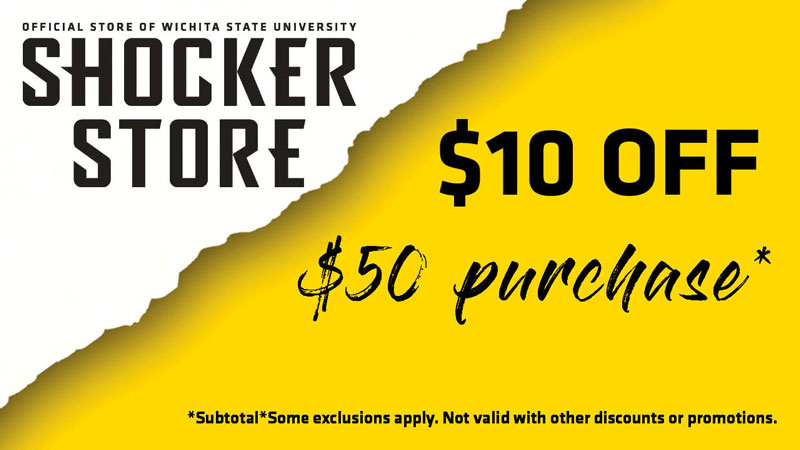 Ten dollars off of 50 dollar purchase