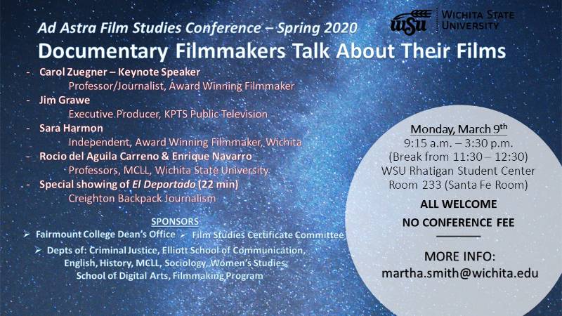 Documentary Filmmakers Spring 2020