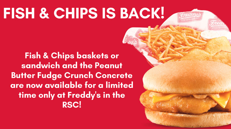 Fish & Chips at Freddy's