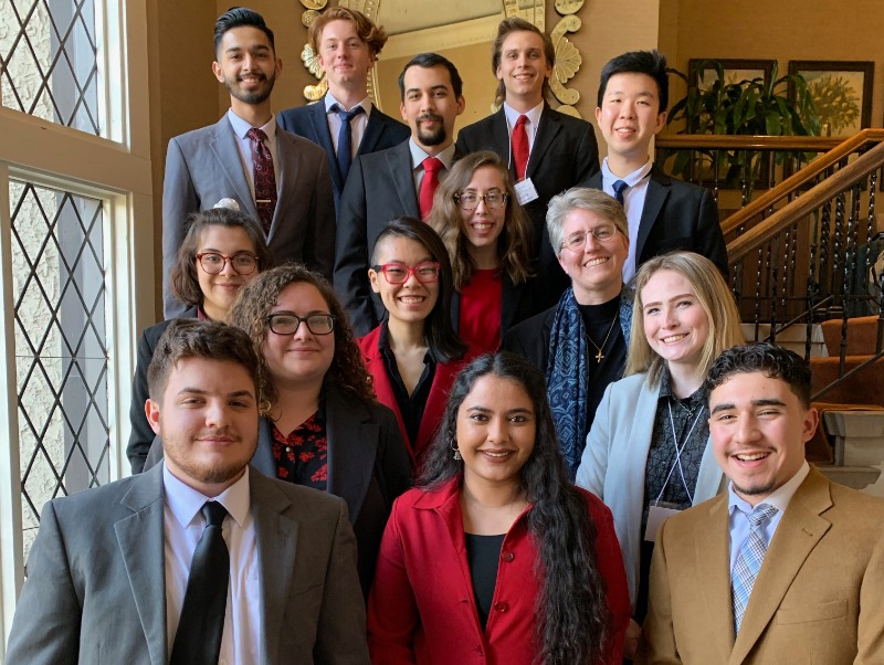 Model UN spring 2020 award recipients