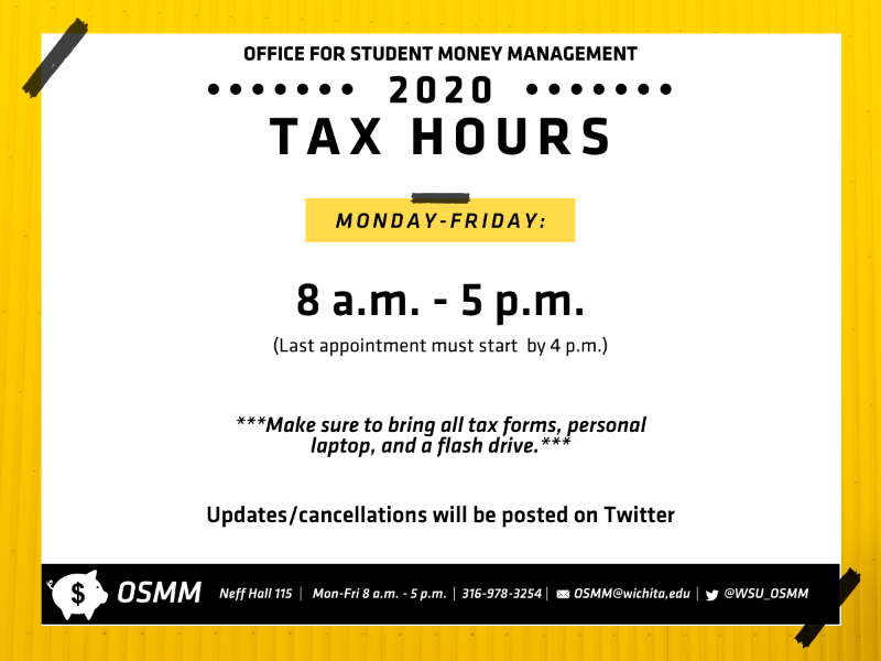 Student Money Management free taxes 2020