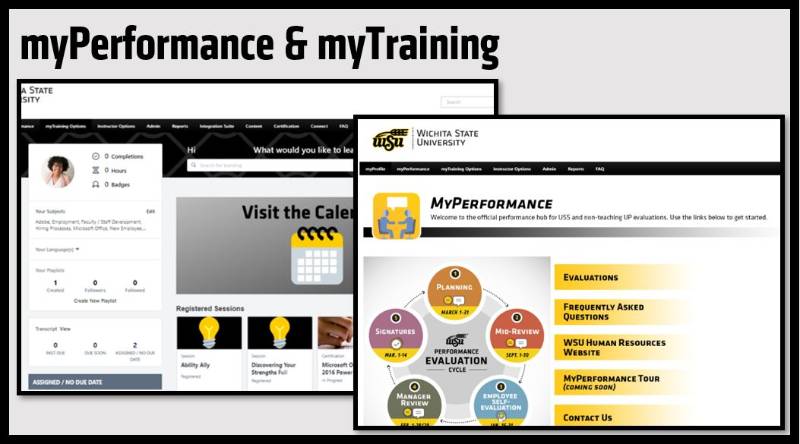 myPerformance and myTraining Feb. 7, 2020