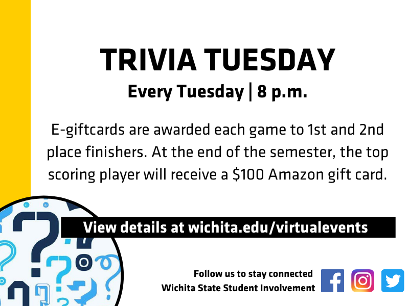Trivia Tuesdays spring 2020