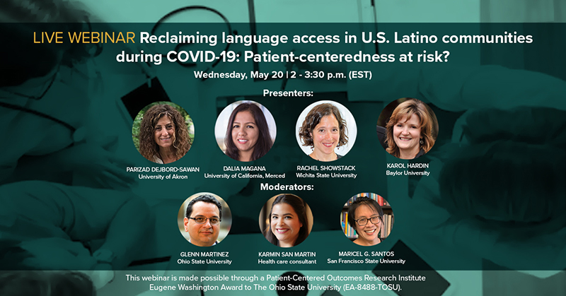 Healthcare webinar May 20, 2020