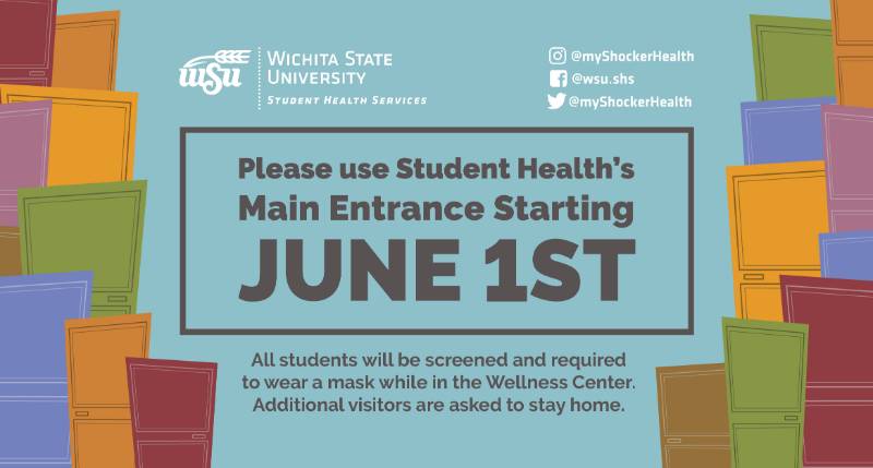 Student Health main entrance