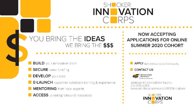 Shocker Innovation Corps Summer 2020