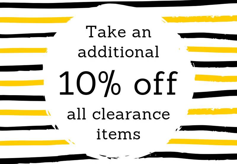 Clearance discount sale