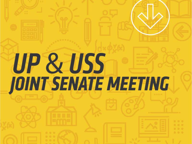 Joint Senate meeting