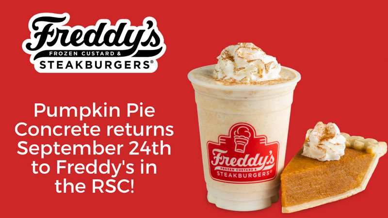 Freddy's Pumpkin Pie Concrete