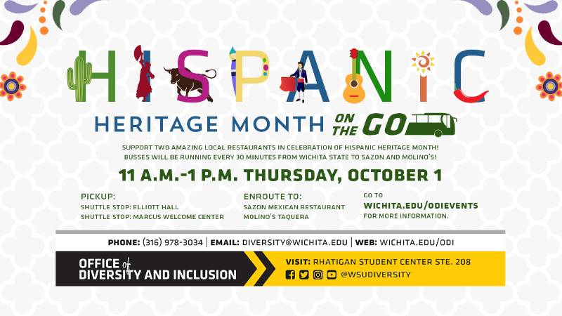 Hispanic Heritage Month event on Oct. 1