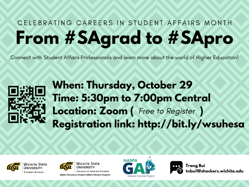 Celebrating Careers in Student Affairs 102920
