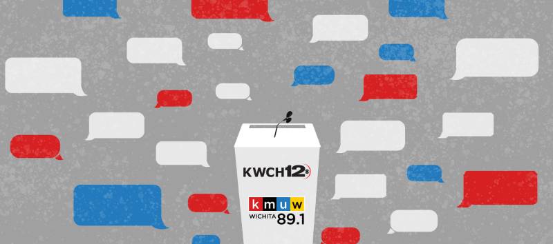 Debates on KMUW and KWCH