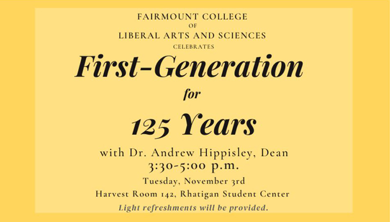First-Gen event 11320