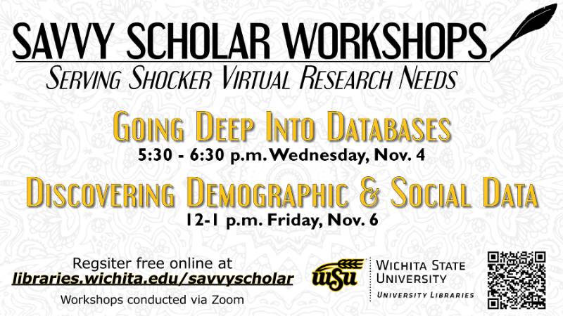 Savvy Scholar Workshops