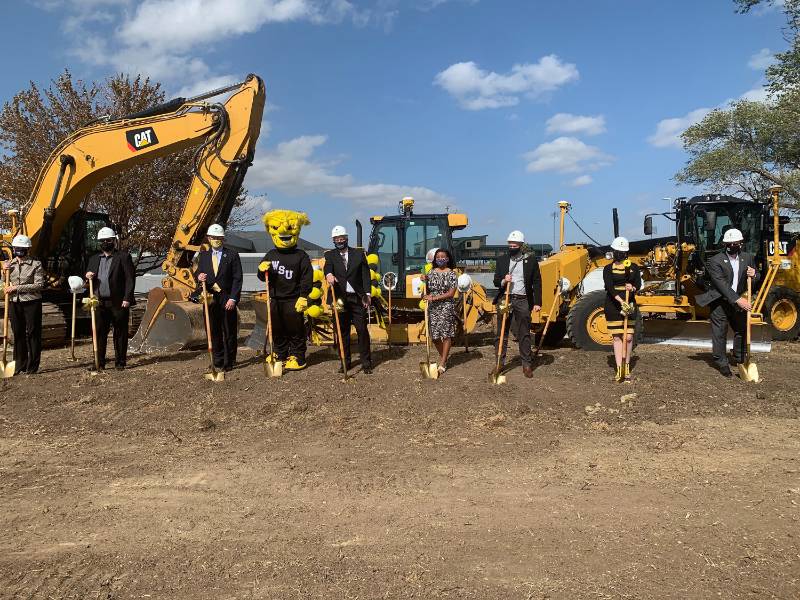 Woolsey Hall groundbreaking