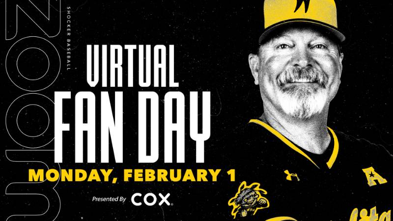 Shocker Baseball Zoom Virtual Fan Day, Monday, February 1