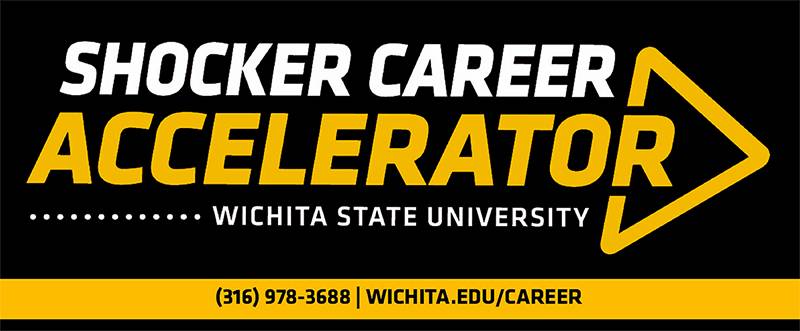 Shocker Career Accelerator banner image. 