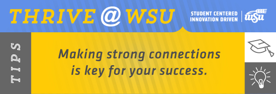 Making strong connections is key for your success