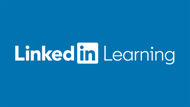 LinkedIn Learning logo banner.